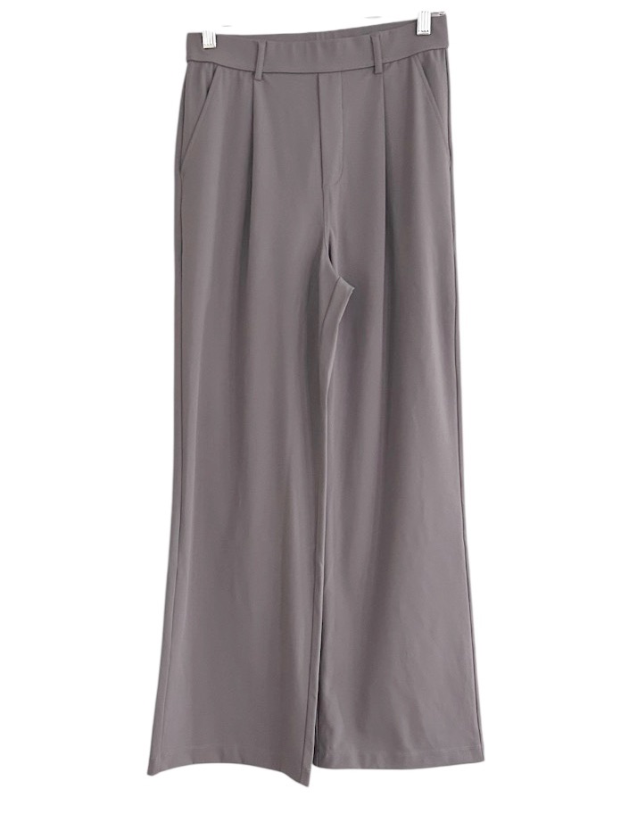 Halara Work Pants Size Small Gray Pleated New Without Tags